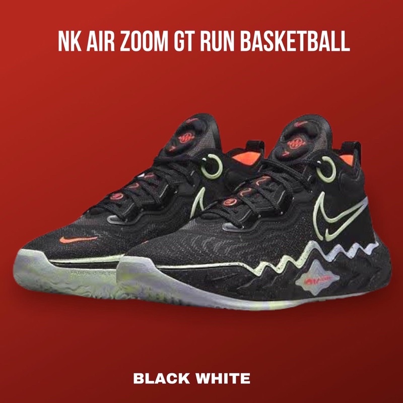 NIKE AIR ZOOM GT RUN BASKET BALL BLACK PREMIUM QUALITY