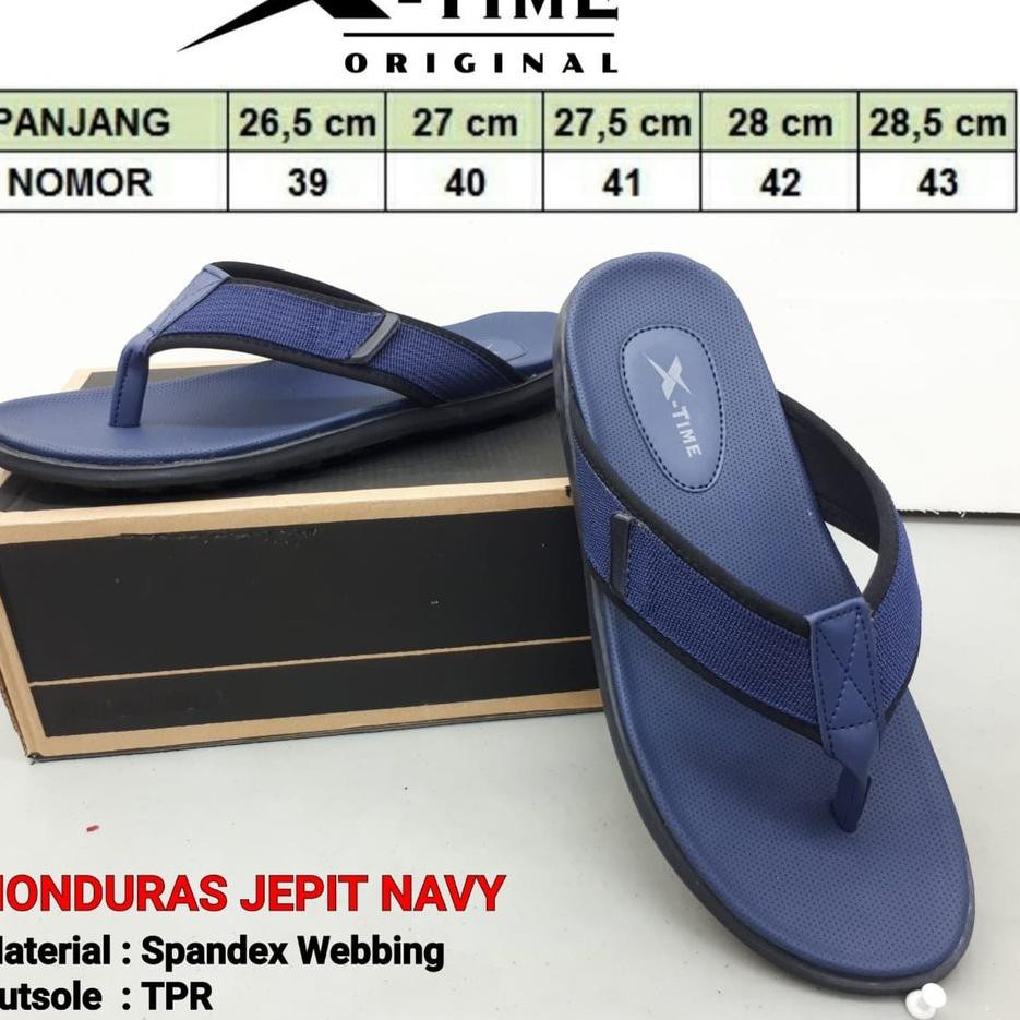 Termurah Sandal Pria Casual XTime Honduras Jepit ....