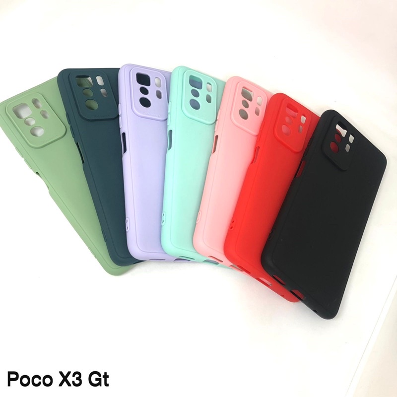 PROMO CASE MAKARON 3D XIAOMI POCO X3 GT SOFT CANDY