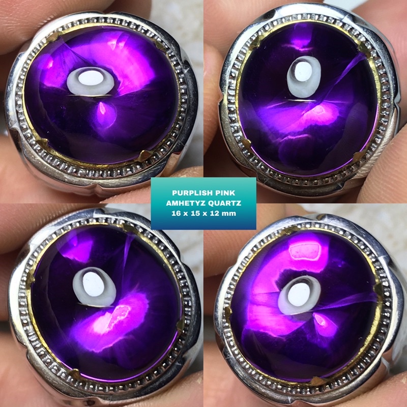 natural bungur tanjung bintang lampung..(amhetyz quartz)