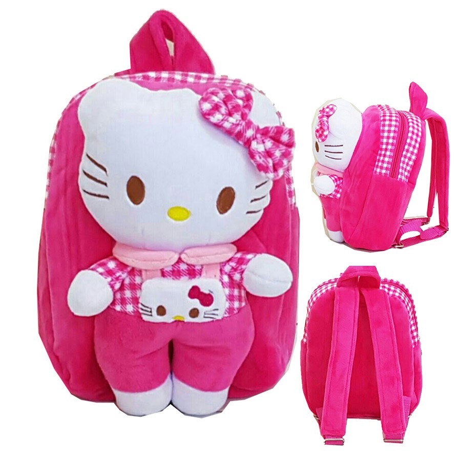 Promo Tas Anak Sekolah Ransel Boneka Hello Kitty Pita 