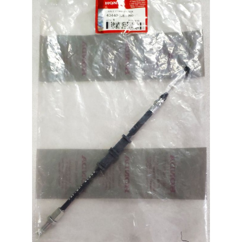 Cable FR Brake Kabel Rem New Beat FI ESP K81 Ori Honda 43440K81N01