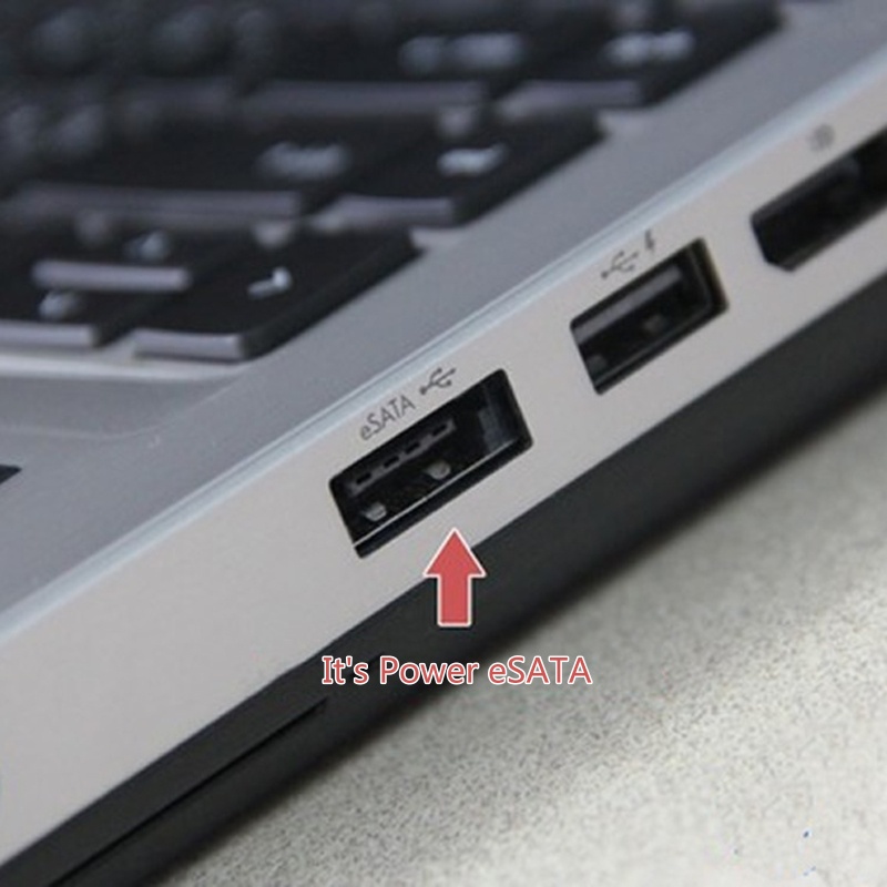 Btsg Esata Kabel Data Usb 2-in-1 Ke 22pin Untuk Konverter Disk Hardisk 2.5inch