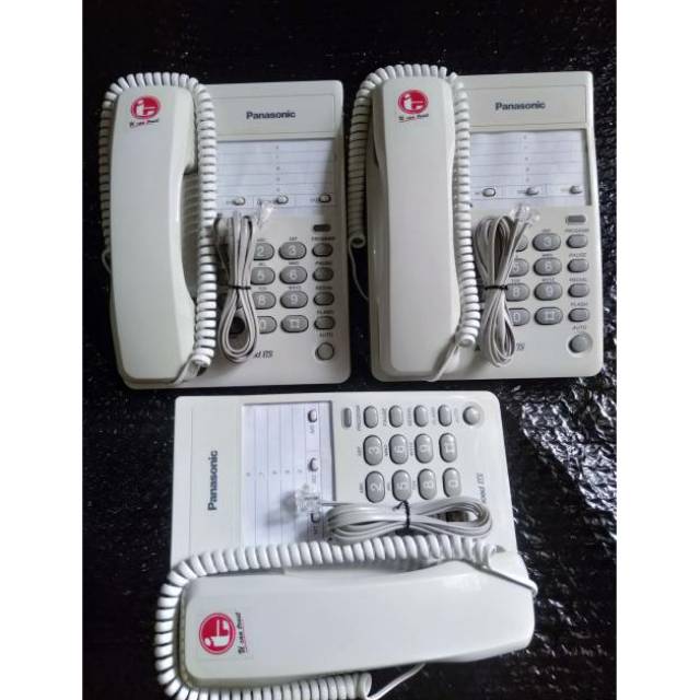 PESAWAT TELEPON PANASONIC KX-T2371  SECOND SPESIAL - BEKAS - Putih