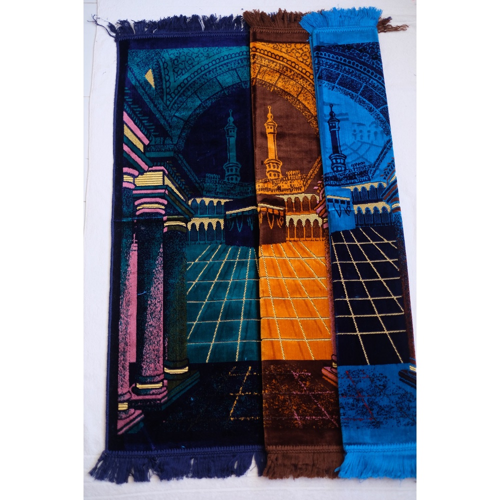 SAJADAH RUMBAI TURKEY SUPER PREMIUM SPIEGEL MERK AL JEDDAH 69 x 110 cm