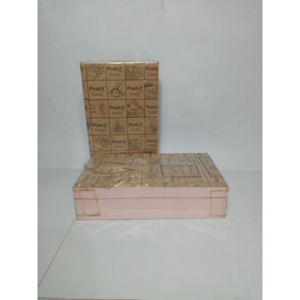 

[Cuci Gudang] POST-IT -- Sticky Notes 655 Pink 3 Pad (76,2mm x 127mm)