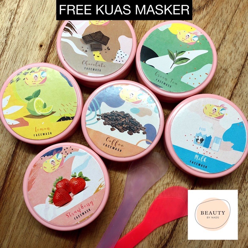 READY MASKYOURNEEDS MASKER ORGANIK VIRAL FACIAL MASK ...