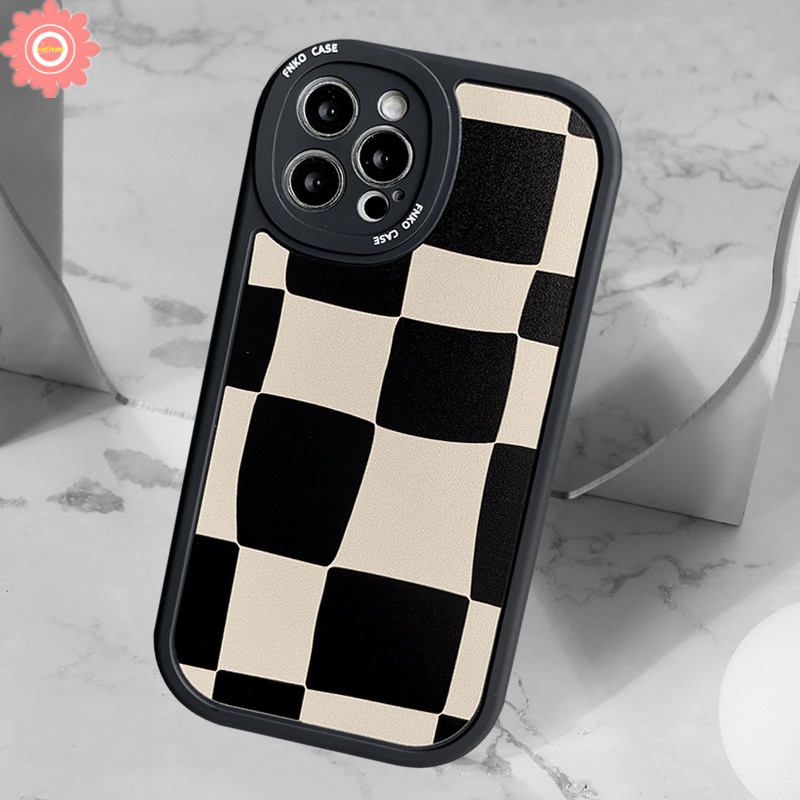 Case Motif Kotak Redmi 12C 9T 10 9C 10C 9 9A Redmi Note 11 11s 9pro 9s 10 10s 11pro 9 8 Mi Poco M3 Poco X3 Pro NFC Lensa Oval Kotak Tidak Teratur Ultra Shockproof Soft Cover