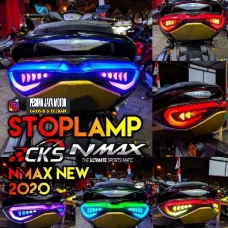 # Stoplamp Nmax New Lampu Belakang Nmax New Lampu Stop Nmax New 2020-2022 Akai Racing