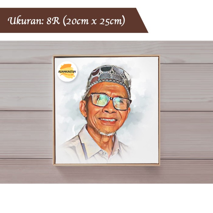 

Produk Terbaru Lukis Wajah Digital Media Canvas/Hadiah Untuk Orang Tua/Karikatur