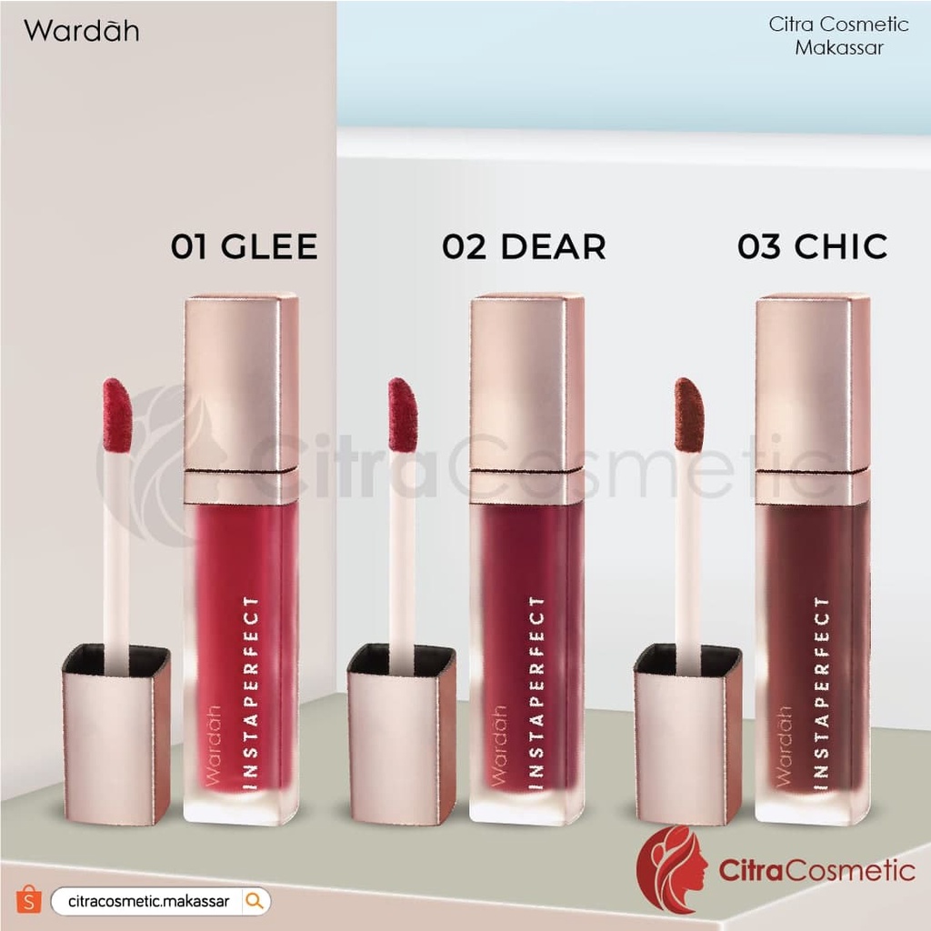 Wardah Instaperfect Mattesetter Lip Matte Paint Series