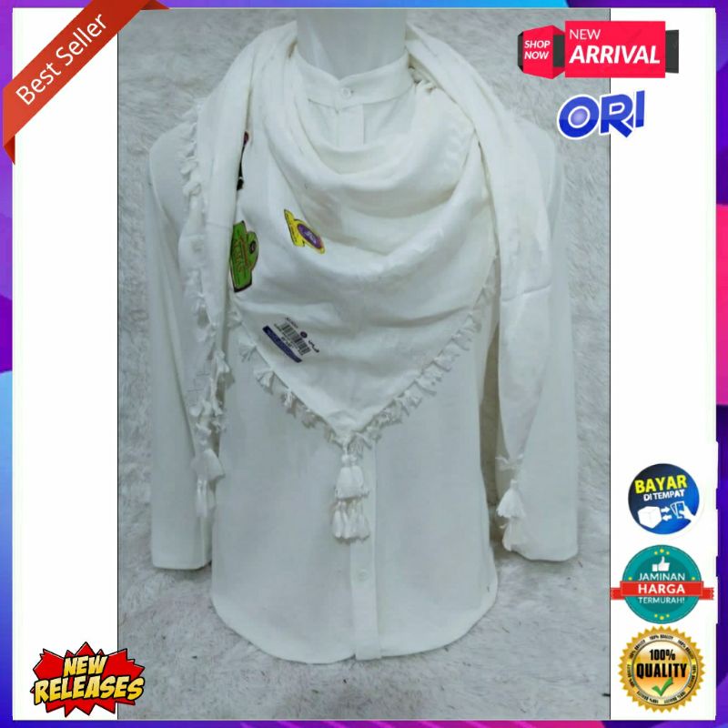Termurah - Sorban Putih Polos Al - Mas Sorban Putih Full Polos Sorban Putih Premium Murah