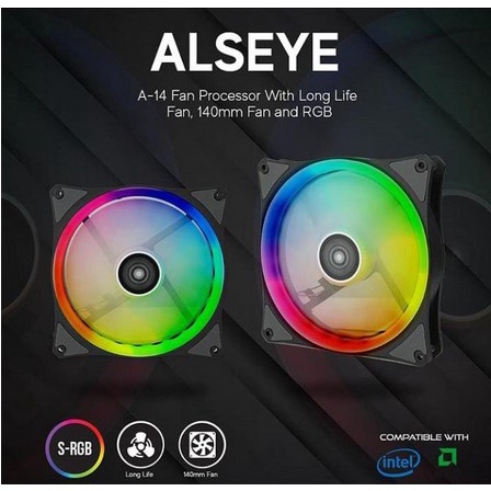 ITSTORE FAN CASE CASING GAMING PC RGB 12CM PREMIUM QUALITY ALSEYE NYK