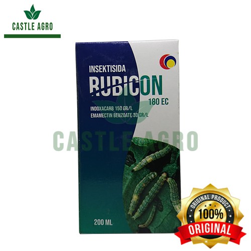 INSEKTISIDA RUBICON 180 EC 200 ml (indosakrab : 150 g/l + emamektin : 30 g/l)