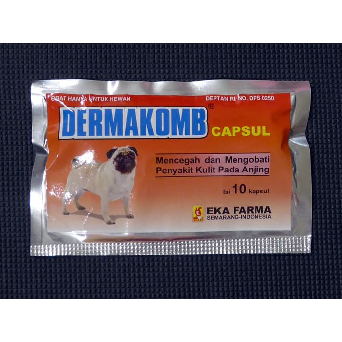 Obat Anjing Eka Farma Dermakomb Capsul 10 kapsul