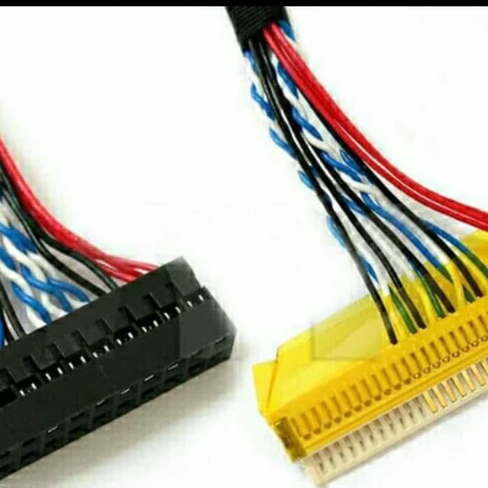 LVDS 30 pin FIX S6 30 PIN KABEL LVDS LAYAR  LCD LAPTOP 30 PIN