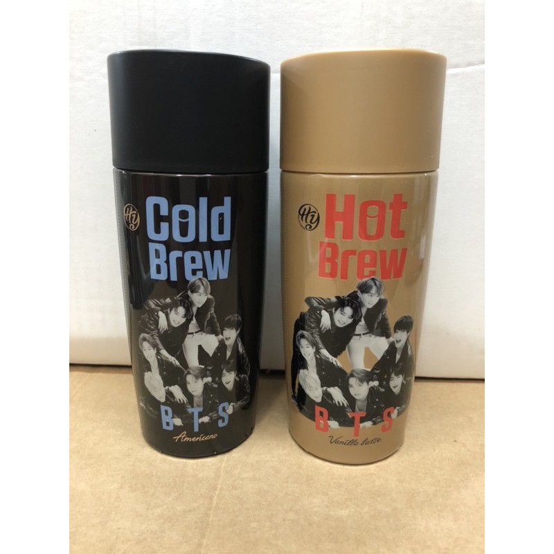 

Paldo BTS Cold Brew Americano & Vanilla Latte 270 ml.