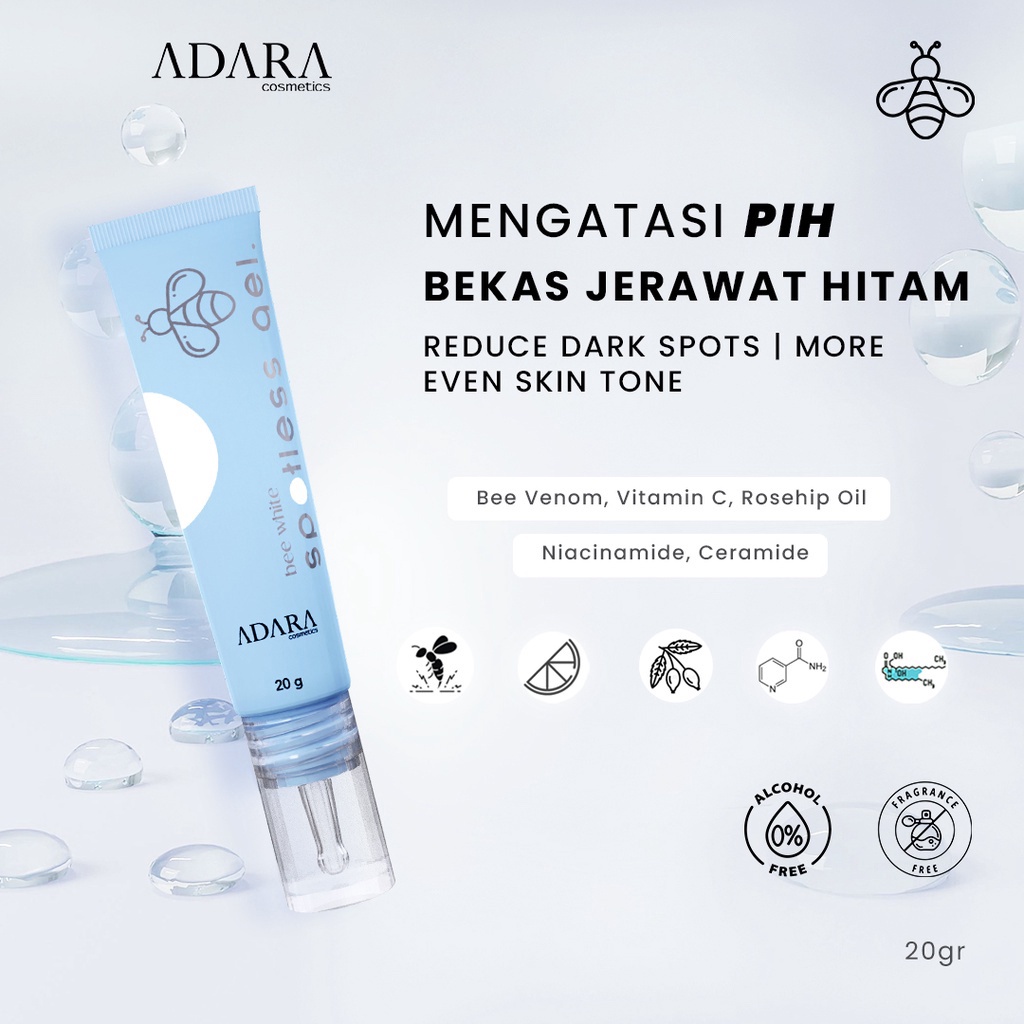 ADARA Bee White Spotless Gel - Cream 20gr