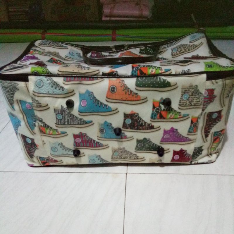 Travel Bag Jumbo | Tas Jinjing | Tas Piknik | Koper | Tas Pakaian | Tas Travel Ukuran 50cm 1kg=2pcs