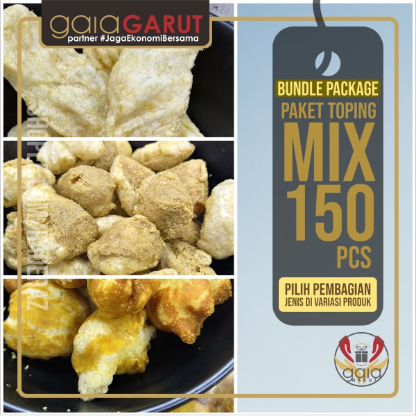 Paket Mix 150pcs Cuanki Lidah Siomay Dan Tahu Untuk Toping Baso Aci