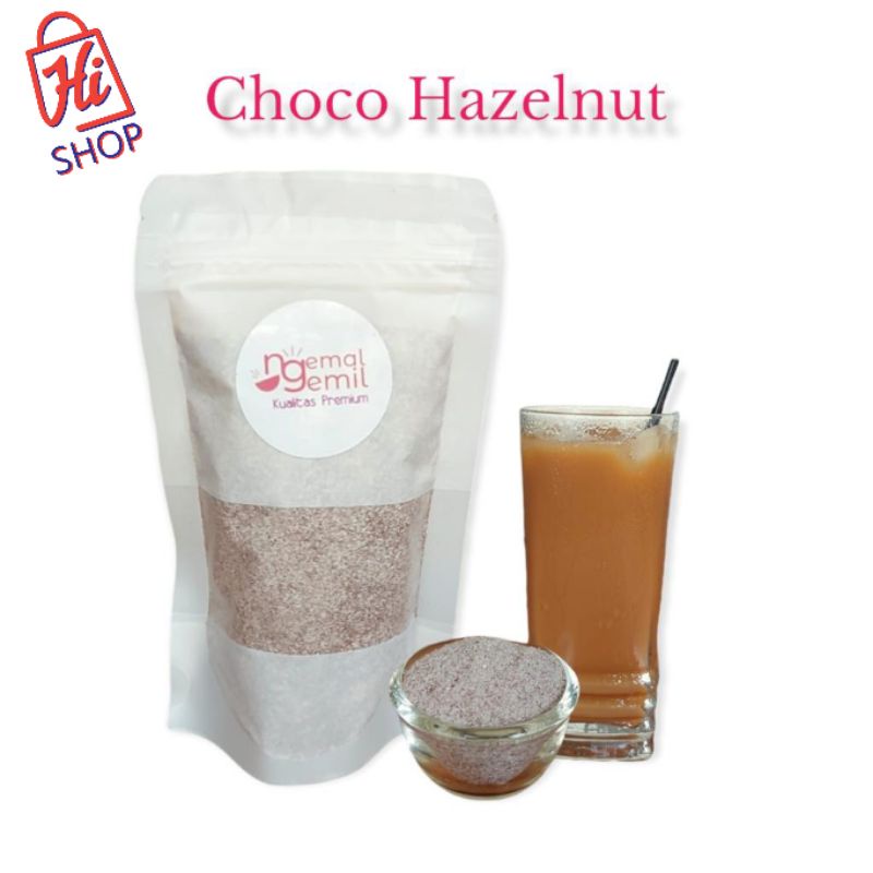 

Bubuk Minuman Rasa Choco Hazelnut Serbuk Minuman Kekinian Choco Hazelnut Powder Drink Kualitas Premium