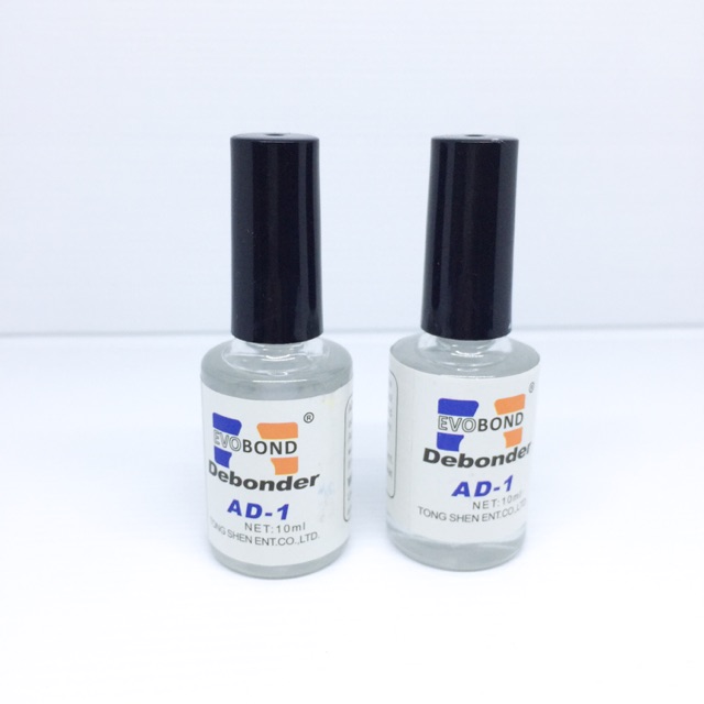 Evobond Debonder Glue Remover Nail Pembersih Lem Kuku Pinset Tweezer Eyelash