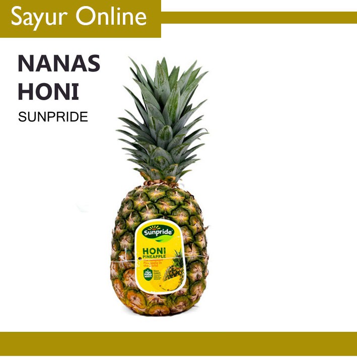 

[SayurOnline] NANAS HONI SUNPRIDE - SUPER [1 Buah]