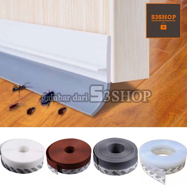 Door Seal Strip Penutup Celah Pintu dan Jendela Penahan Debu Binatang