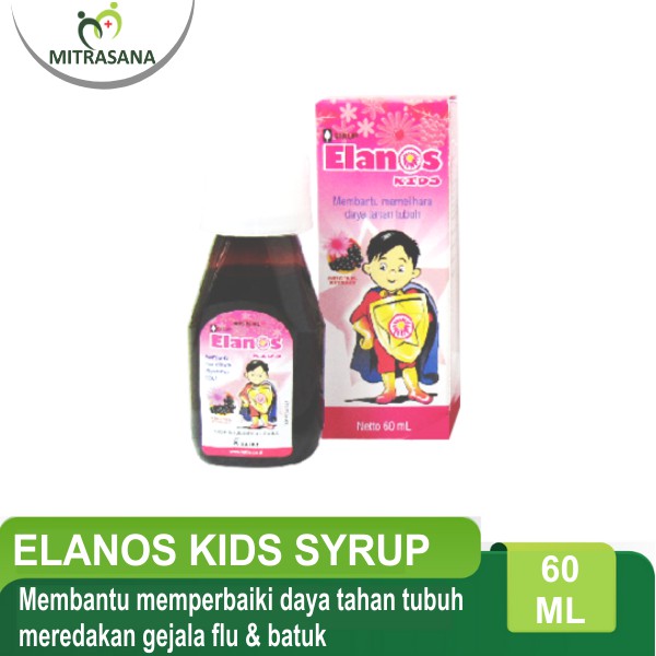 Jual Elanos Kids Syrup 60 ml | Shopee Indonesia