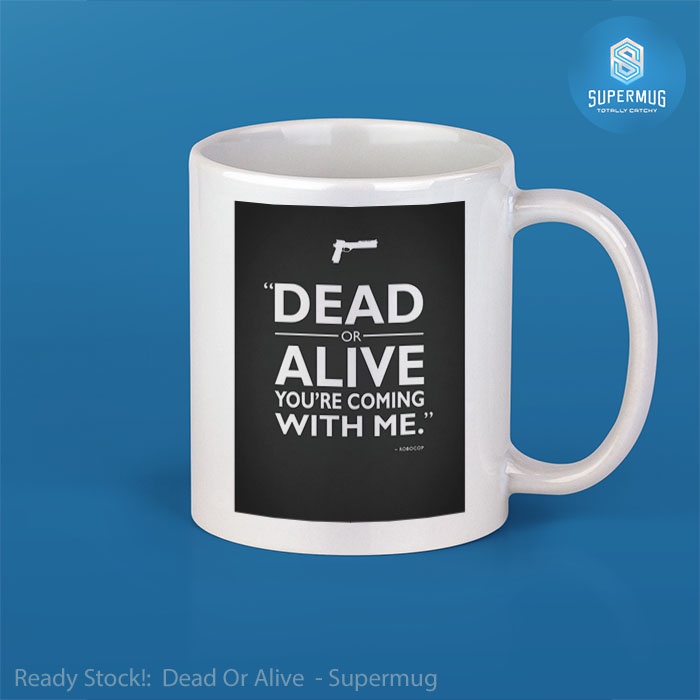 Gelas Mug Ceramic Dead Or Alive