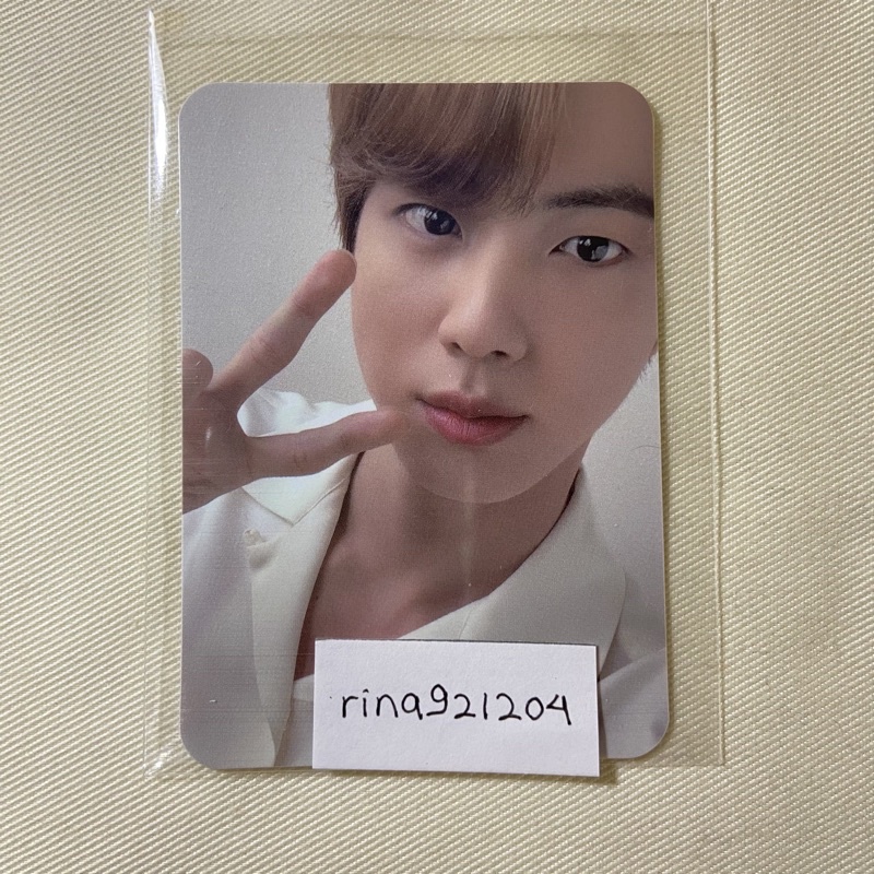 PHOTOCARD JIN DICON PEACE PC JIN DICON PEACE PHOTOCARD SEOKJIN DICON PEACE PC SEOKJIN DICON PEACE