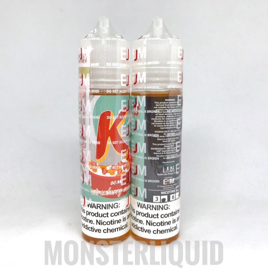 K STRAWBERRY CEREAL BY ELYSIAN LABS X EJM 3MG 60ML