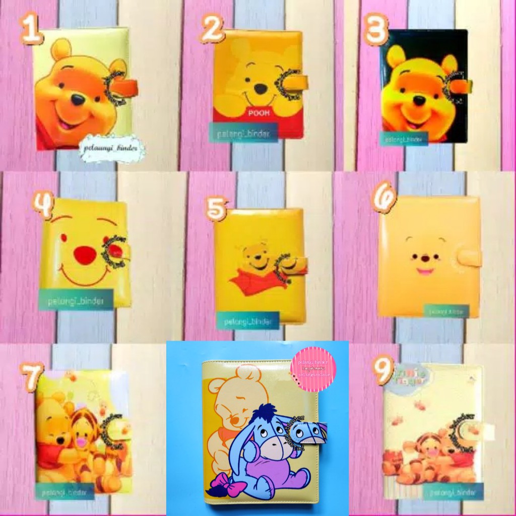 

Binder winnie the pooh ukuran A5 B5
