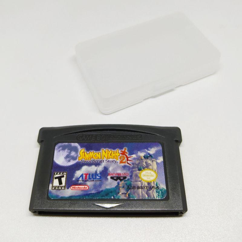 Kaset Gameboy Advance Summon Night 2 Cartridge NDS Nintendo DS Lite Retro Game