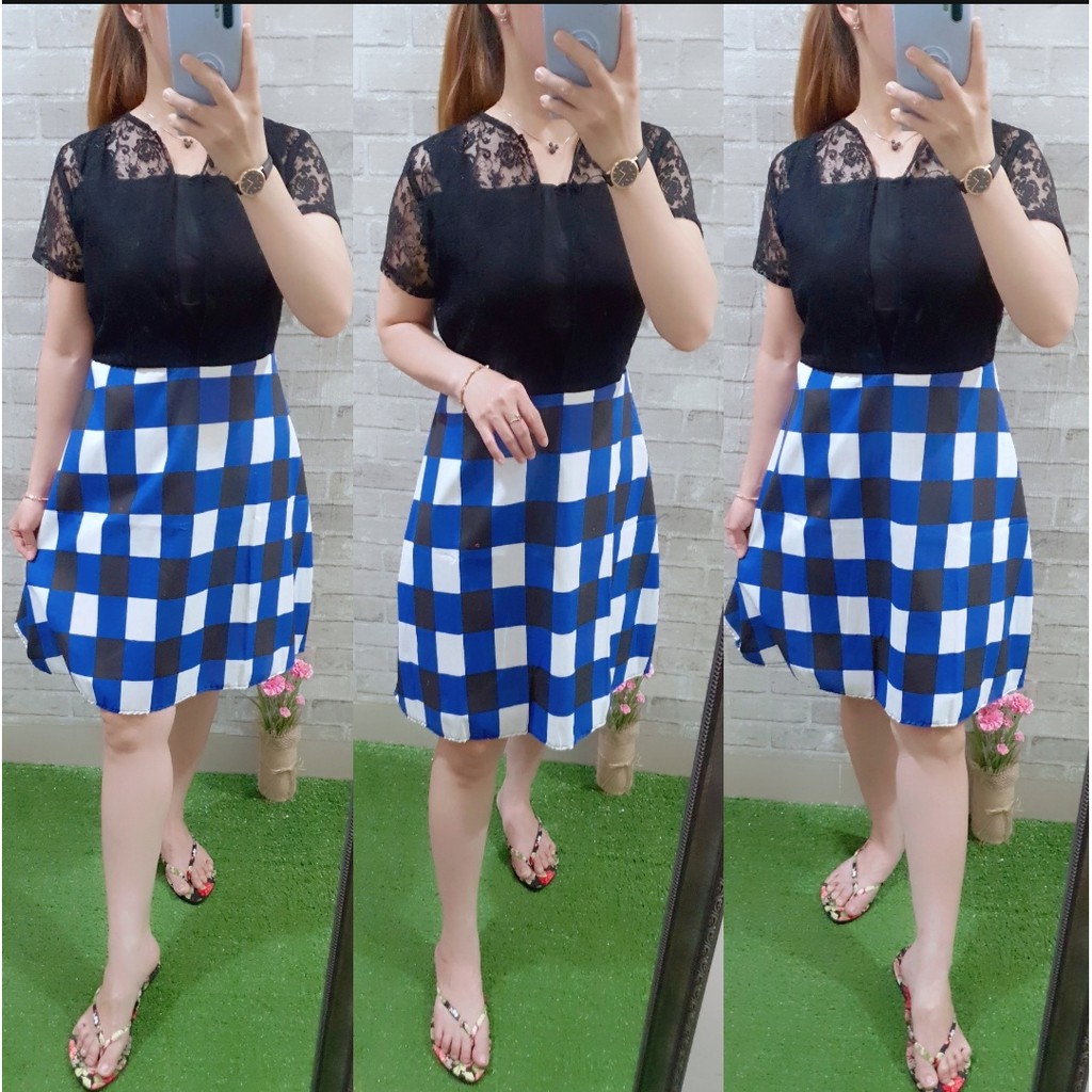 FWG - DRESS VIO / DRESS WANITA BRUKAT / DRESS WANITA ELEGANT / DRESS CASUAL WANITA