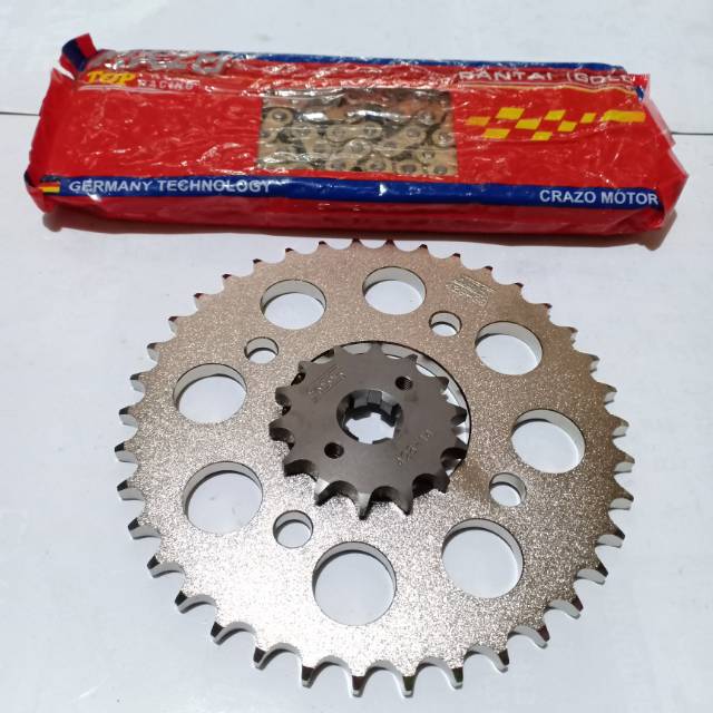 Gear set SSS gir set SSS 415 ninja 150 ninja R Ninja rr rantai 415 -130L