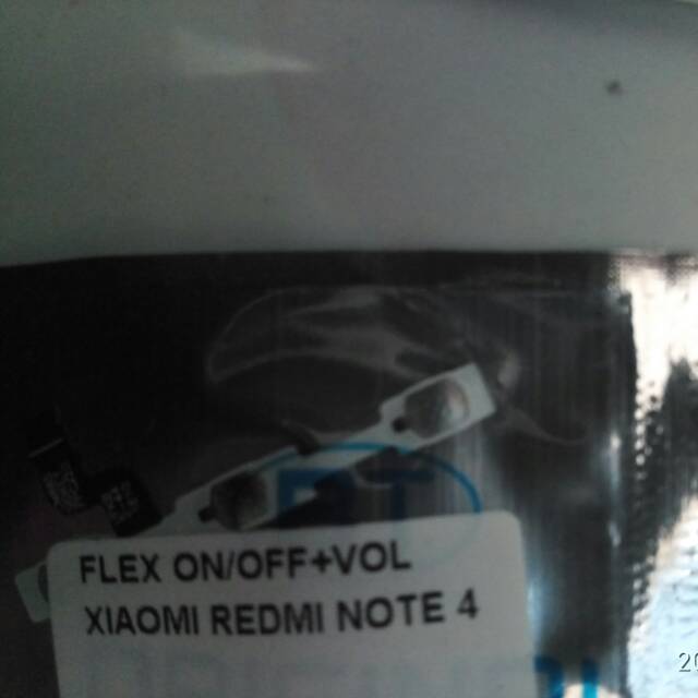 On off vol xiaomi redmi note 4