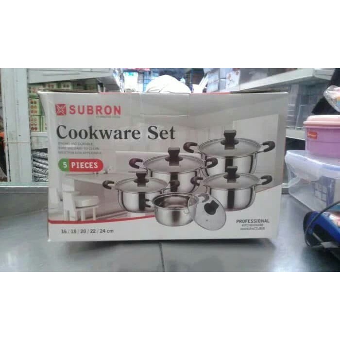 Panci Set Subron Cookware Set
