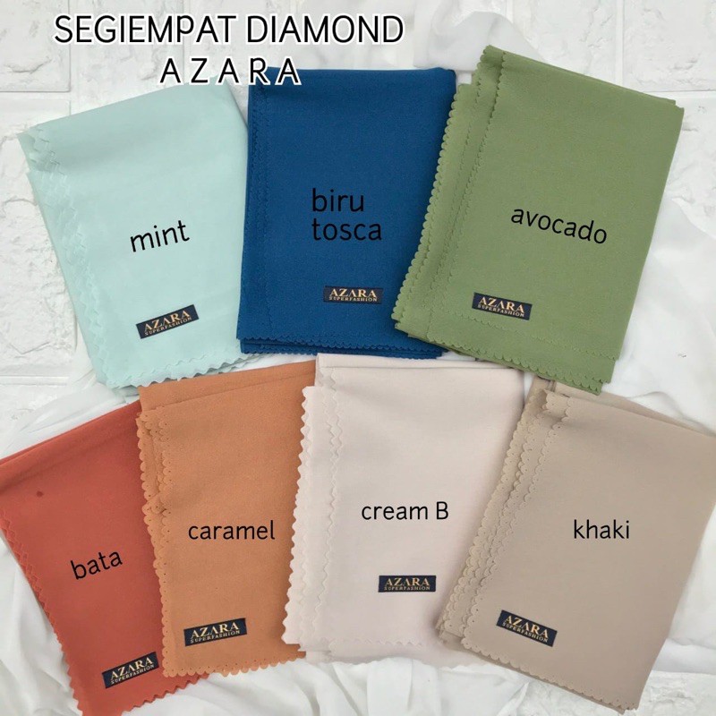 TERMURAH SEGIEMPAT DIAMOND LASER CUT / SQUARE CREPE LC