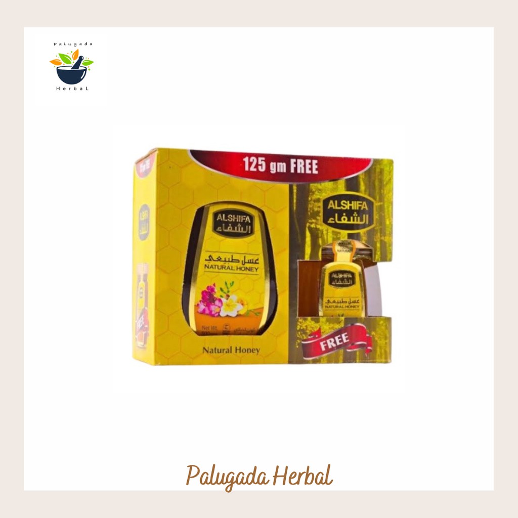 

Madu Arab Al Shifa - AlShifa Original Paket 500 gram bonus 125gr