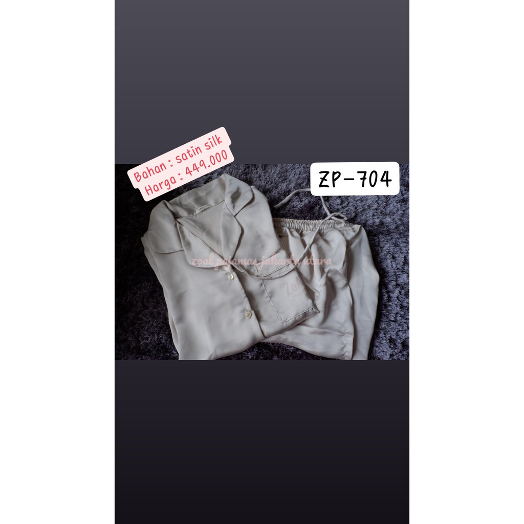 Ready Stok Zoal Pajamas Nikita Mirzani PP Light Nude Piyama Wanita