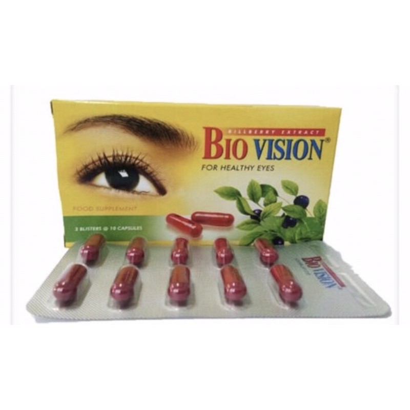 Biovision strip 10 kapsul ( vitamin kesehatan mata )