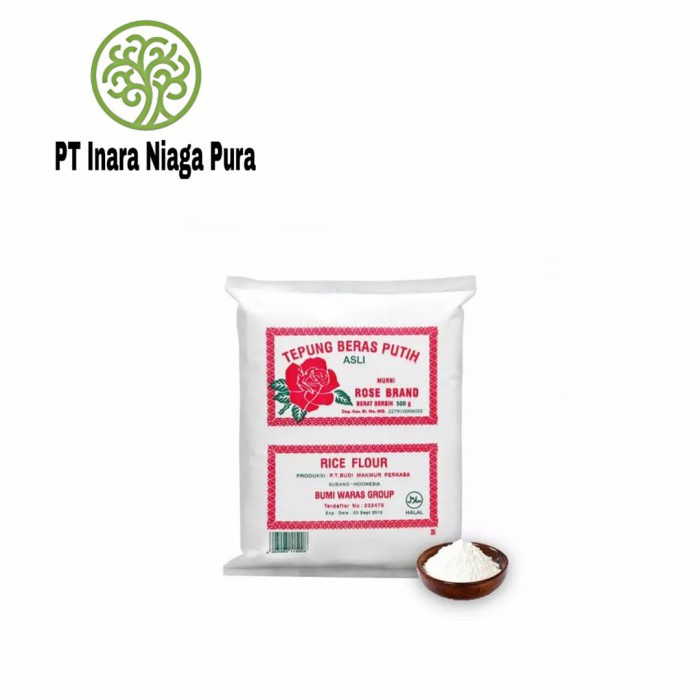 

ketan-beras-tepung- tepung beras murni rose brand 500gr -tepung-beras-ketan.