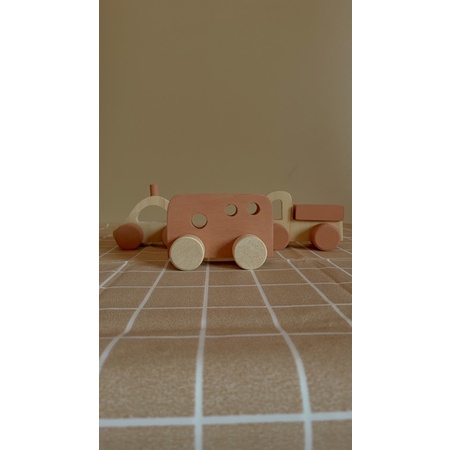 Toy Vehicles - Wooden Toy Car / Wooden Car / Wooden Toy / Mainan Mobil-mobilan