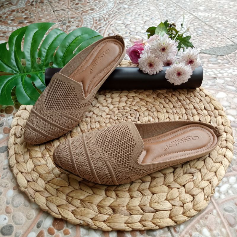 Sandal Flat Wanita Terbaru Terkini JEA 100 BALILAH SHOP