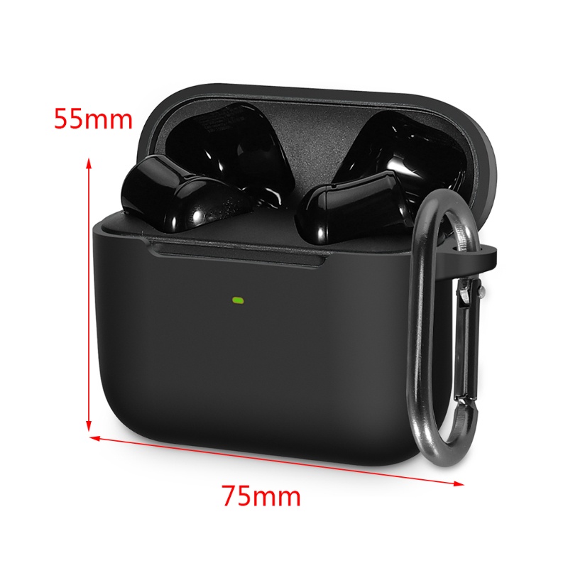 Btsg Untuk Case Untuk Razer-Hammerhead True Wireless X Earphone Bluetooth-Kompatibel Headset Silikon Tahan Benturan