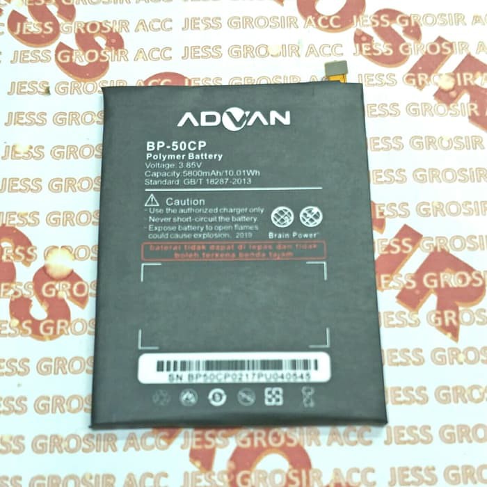 Baterai Original ADVAN Vandroid i5E BP-50CH BP50CH / BP50CP BP-50CP