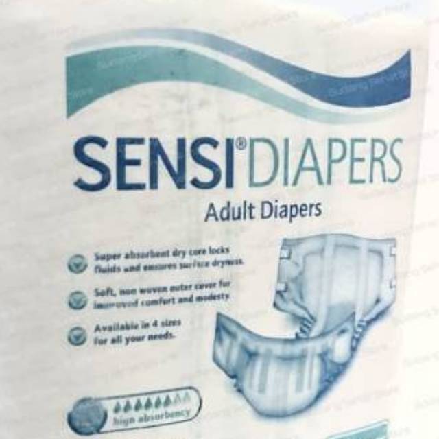 Sensi diapers popok perekat dewasa adult diapers diaper dewasa