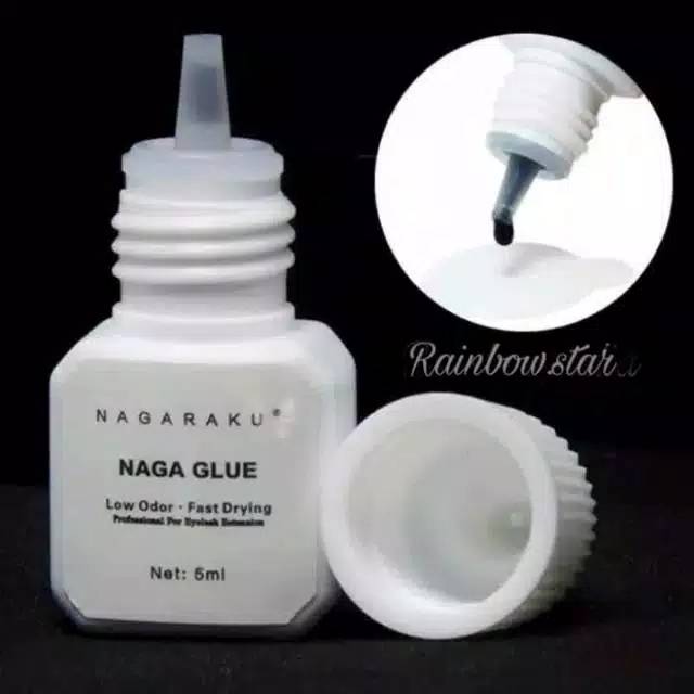 Eyelash Extension Glue NAGARAKU Tanpa Pedih / Lem Bulumata Ekstensi / Naga Glue