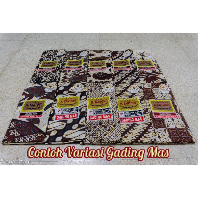 Kain Panjang Batik Halus H. Santoso Spesial 2x1meter